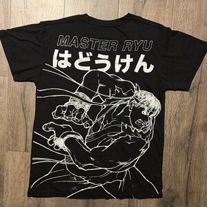 Black Street Fighter AOP Tee